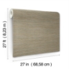 Picture of Stacked Bamboo Light Brown Stripe Wallpaper