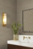 Picture of Stacked Bamboo Light Brown Stripe Wallpaper