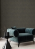 Picture of Infinity Chocolate Ogee Wallpaper