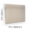 Picture of Loominosity Taupe Faux Linen Wallpaper