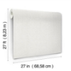 Picture of Loominosity White Faux Linen Wallpaper