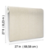 Picture of Loominosity Champagne Faux Linen Wallpaper