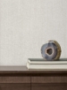 Picture of Loominosity Silver Faux Linen Wallpaper