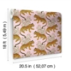 Picture of Bagheera Blush Peel and Stick Wallpaper