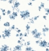 Picture of Festival Floral Blue Trailing Wallpaper