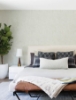 Picture of Abram Aqua Distressed Wallpaper