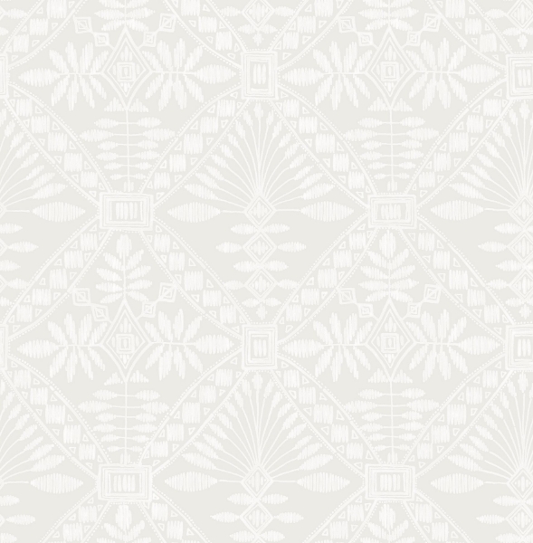 Picture of Emmarie Grey Geometric Wallpaper