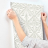 Picture of Emmarie Green Geometric Wallpaper