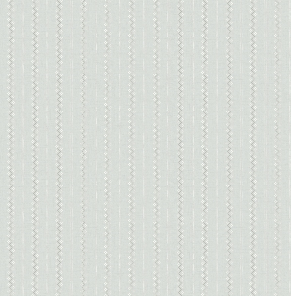 Picture of Curtis Aqua Embellished Stripe Wallpaper