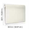 Picture of Curtis Beige Embellished Stripe Wallpaper