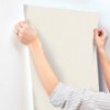 Picture of Curtis Beige Embellished Stripe Wallpaper