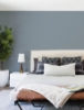 Picture of Curtis Blue Embellished Stripe Wallpaper