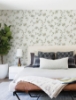 Picture of Festival Floral Aqua Trailing Wallpaper