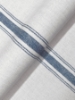 Picture of Linette Blue Fabric Stripe Wallpaper