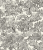 Picture of Spinney Black Toile Wallpaper