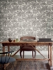Picture of Spinney Black Toile Wallpaper