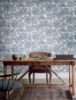 Picture of Spinney Blue Toile Wallpaper