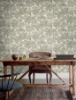 Picture of Spinney Green Toile Wallpaper