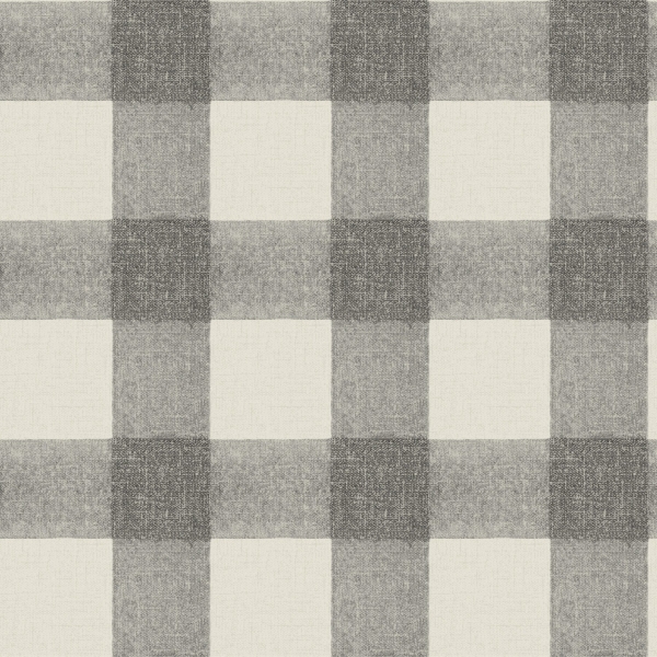 Picture of Thorpe Charcoal Plaid Wallpaper