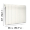 Picture of Harville Aqua Double Stripe Wallpaper
