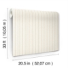 Picture of Harville Beige Double Stripe Wallpaper