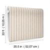 Picture of Harville Maroon Double Stripe Wallpaper