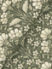 Picture of Edith Green Floral Damask Wallpaper