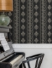 Picture of Edith Light Blue Floral Damask Wallpaper