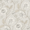 Picture of Hazel Grey Floral Trail Wallpaper