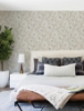 Picture of Hazel Grey Floral Trail Wallpaper