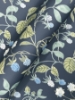 Picture of Mercy Navy Berry Vines Wallpaper