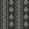 Picture of Lenea Black Floral Stripe Wallpaper