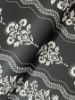 Picture of Lenea Black Floral Stripe Wallpaper