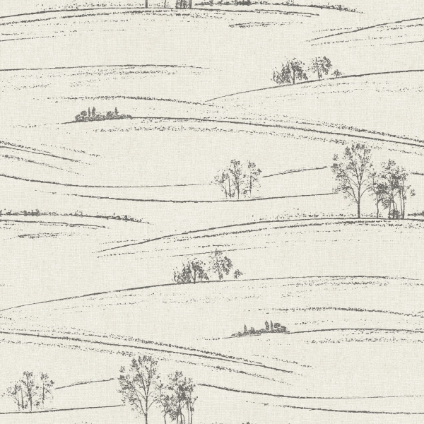 Picture of Isaac Black Rolling Hills Wallpaper