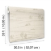 Picture of Isaac Taupe Rolling Hills Wallpaper