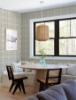Picture of Perry Grey Plaid Wallpaper