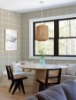 Picture of Perry Taupe Plaid Wallpaper