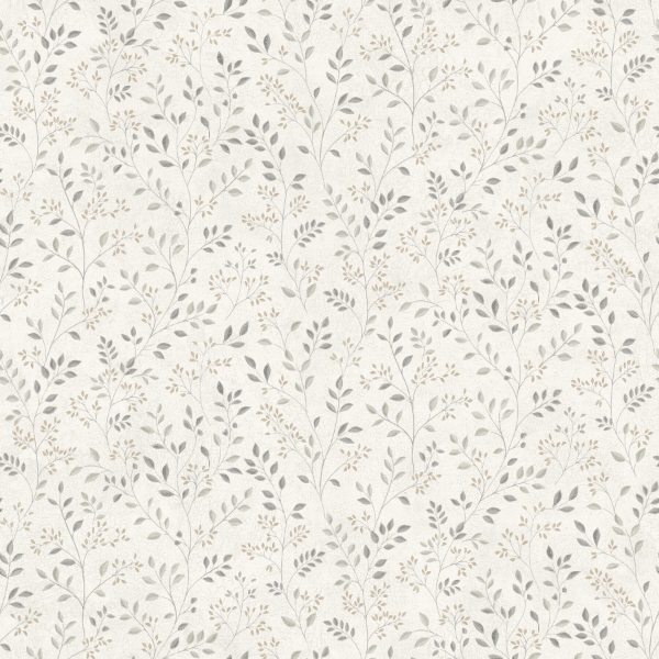 Picture of Galena Grey Botanical Trail Wallpaper