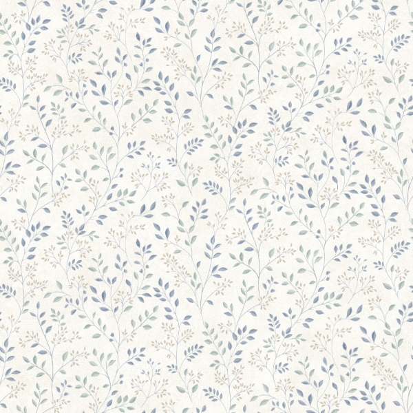 Picture of Galena Blue Botanical Trail Wallpaper