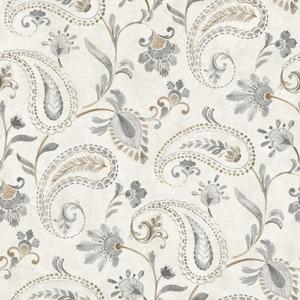 Picture of Darlene Slate Jacobean Wallpaper