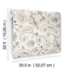 Picture of Darlene Slate Jacobean Wallpaper
