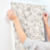Picture of Darlene Slate Jacobean Wallpaper