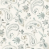 Picture of Darlene Aqua Jacobean Wallpaper