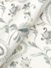 Picture of Darlene Aqua Jacobean Wallpaper