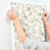 Picture of Darlene Green Jacobean Wallpaper