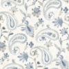 Picture of Darlene Blue Jacobean Wallpaper