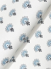 Picture of Hilda Blue Floral Medallion Wallpaper