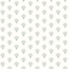 Picture of Hilda Aqua Floral Medallion Wallpaper