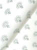 Picture of Hilda Aqua Floral Medallion Wallpaper