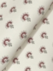 Picture of Hilda Burgundy Floral Medallion Wallpaper